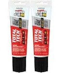 - Total Tech - Clear - All-In-One Adhesive &amp; Sealant - 4.2Oz Tubes - (Pack of 2)