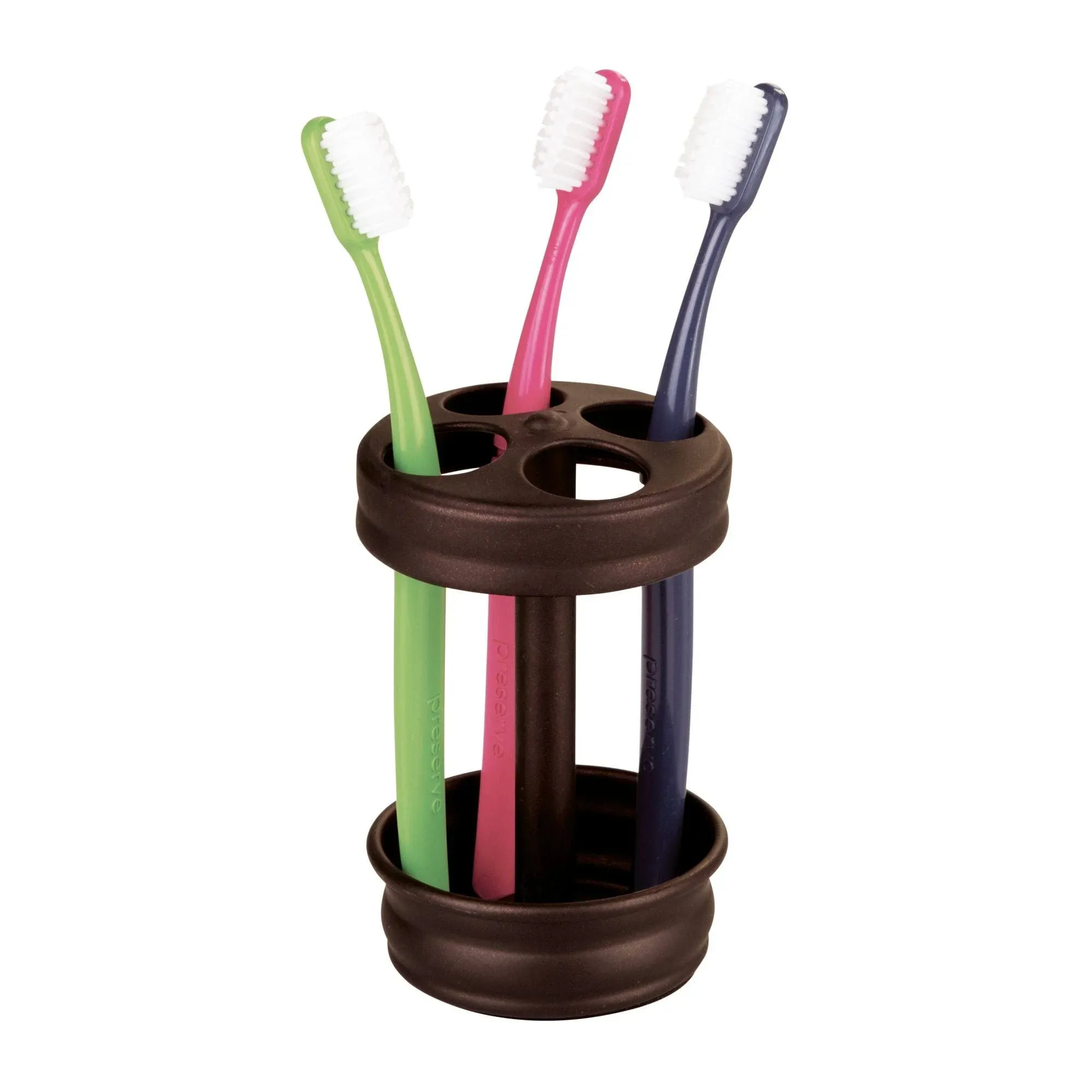 iDesign Olivia Toothbrush Holder, Bronze - Transitional - Toothbrush Holders - by iDesign | Houzz