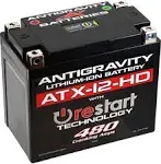 Antigravity Lithium Battery Atx12-hd-rs