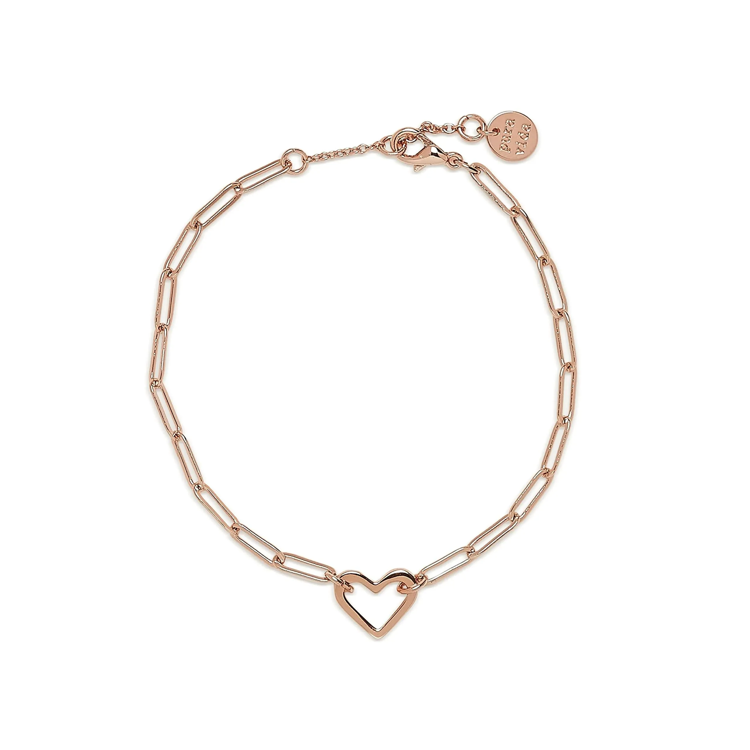 Pura Vida rose gold bracelet