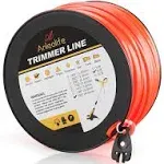 3-Pound Commercial Square .155-Inch-by-2<wbr/>80-ft String Trimmer Line in Spool,wi...