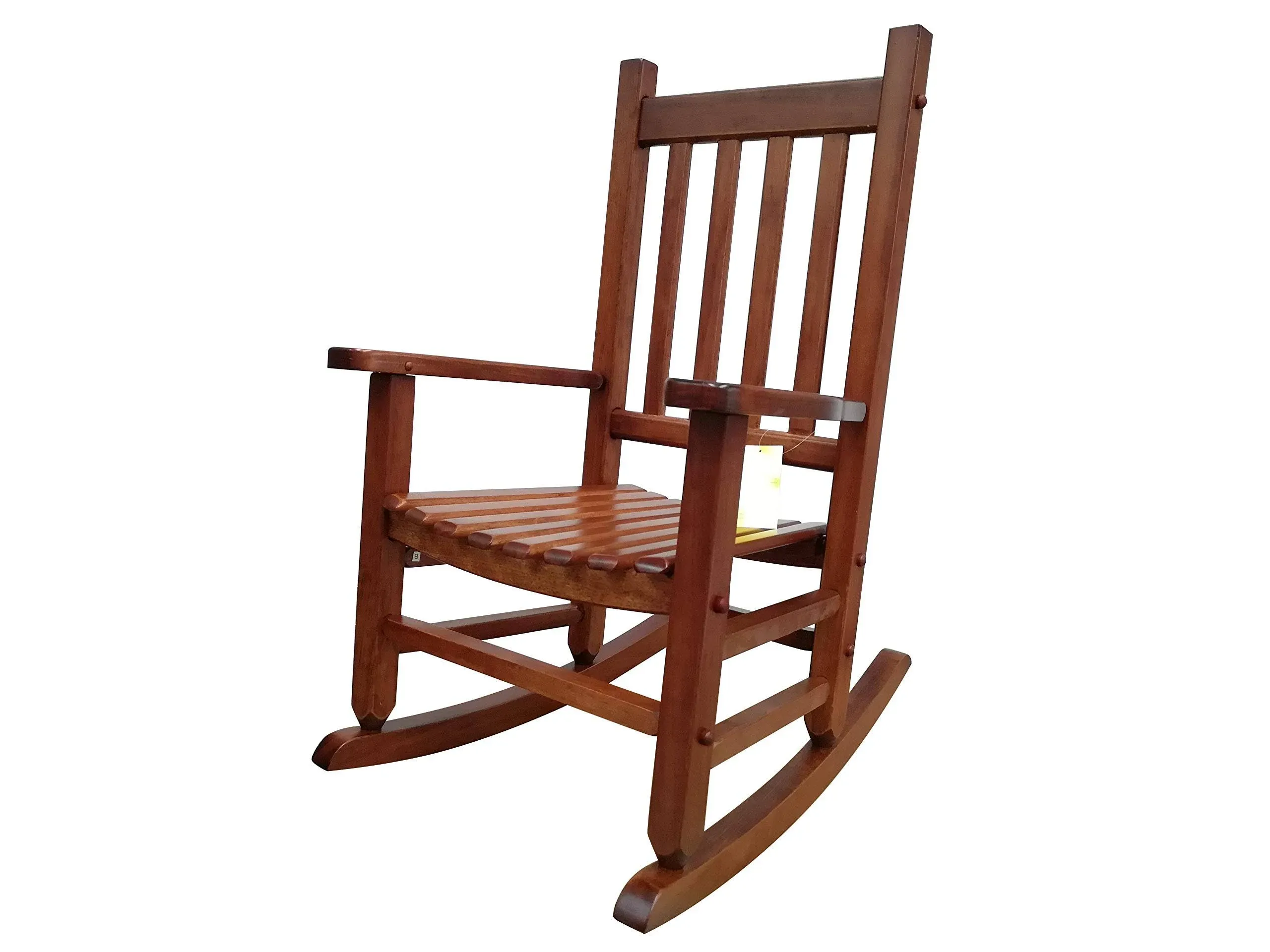 Rocking Rocker - K086NT Durable Natural Child’s Wood Porch Rocker/Outdoor Rocking ...