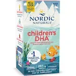 Nordic Naturals Children's DHA Chewable Softgels, Strawberry, 250 mg - 90 count