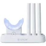 SNOW Advanced Wireless Teeth Whitening Kit - Limited Edition Wireless Teeth Whitening Kit - Portable LED Light Teeth Whitener with Gel Teeth Whitening Pens - 3 Pack, White