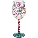 Top Shelf 40-ish Birthday Wine Glass