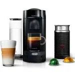 Nespresso VertuoPlus Coffee and Espresso Machine by De'Longhi with Milk Frother, Ink Black