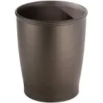 Interdesign Kent Bathroom Trash Can, Bronze