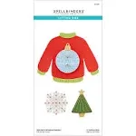 Spellbinders - Stitched for Christmas Collection - Dies - Stitched Christmas Sweater