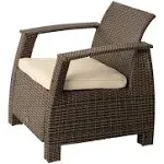 Patio Sense Bondi Deluxe Outdoor Wicker Armchair