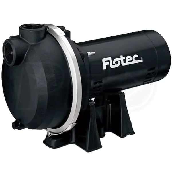 Flotec FP5162 - 55 GPM 1 HP Self-Priming Thermoplastic Sprinkler Pump