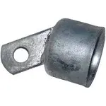 Jake Sales Top Rail Ends for Chain Link Fence - Galvanized Pressed Steel and Aluminum Chain Link Rail End 1-7/8" Rail End (Pressed Steel)