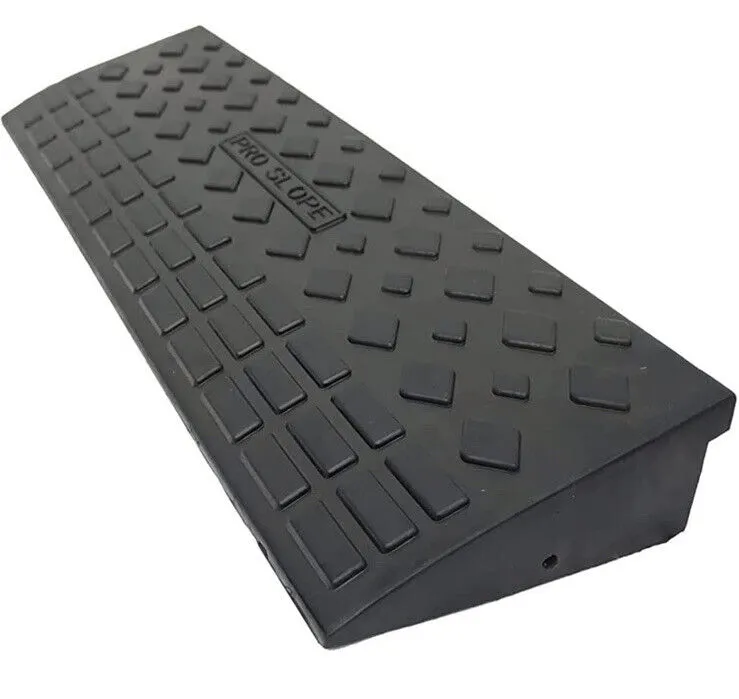 Rubber Curb Ramp, Heavy Duty 22000lbs (10 Ton) Weight Capacity