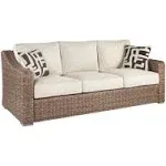 Ashley Beachcroft - Beige - Sofa with Cushion