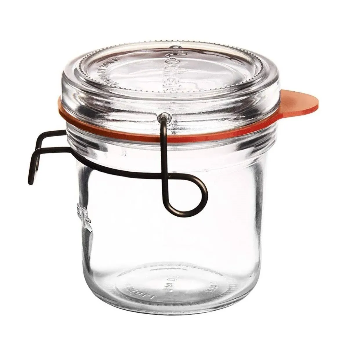 Luigi Bormioli Lock-Eat Collection - Food Jar - 20 cl (6.75 oz.) - Set of 6