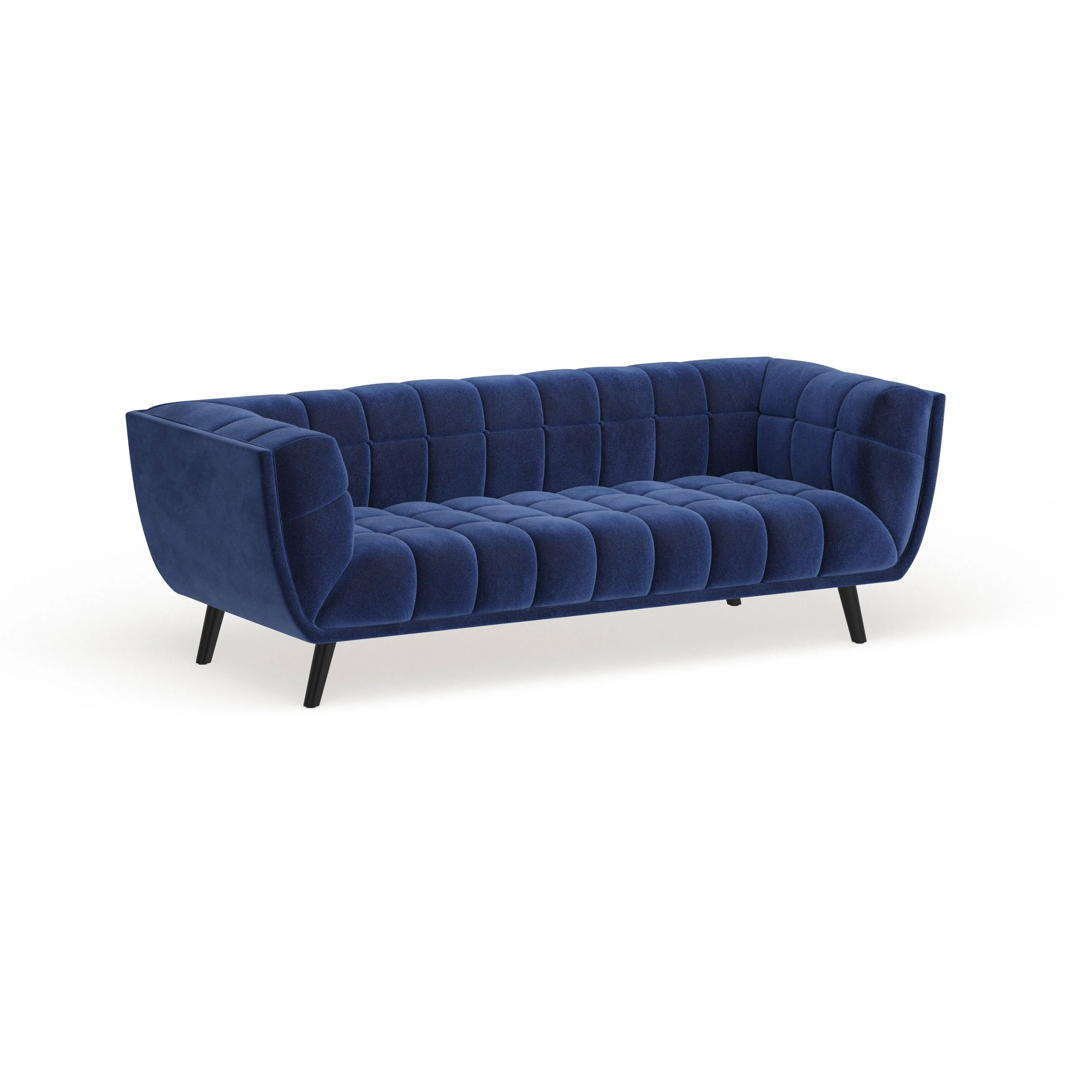 Modway Bestow Velvet Sofa - Navy