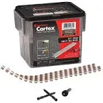 FastenMaster Cortex No. 10 x 2-1/2 in. L Lava Rock Torx Ttap Button Head Hidden Deck Fastener 224 PC