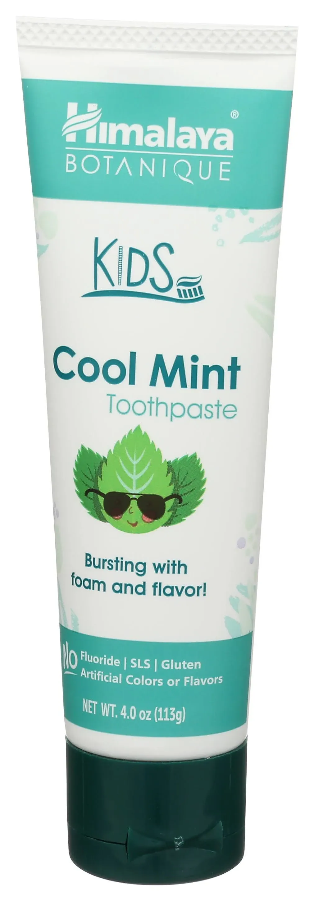 Himalaya Botanique Toothpaste, Cool Mint, Kids - 4 oz