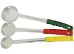 Set of 3 Portion Control Ladles 1Oz 2Oz 4Oz Color Handles Spoodle