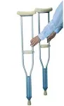 Underarm Adjustable Aluminum Crutch-Pair -Adult