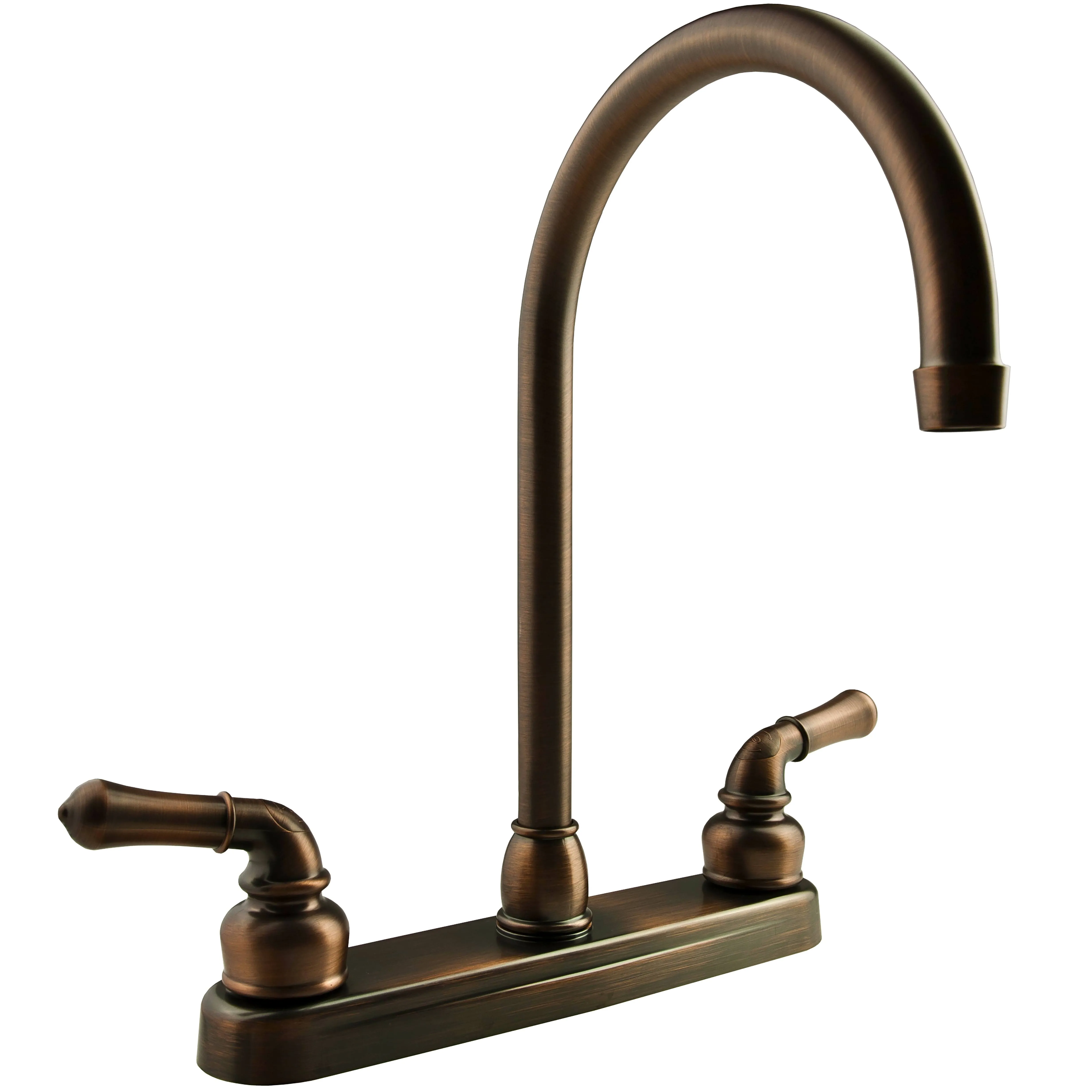 Dura Faucet DF-PK330HC-ORB J-Spout RV Kitchen Faucet Oil Rubbed Bronze