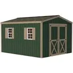 Elm 10 ft. x 12 ft. Wood Storage Shed Kit