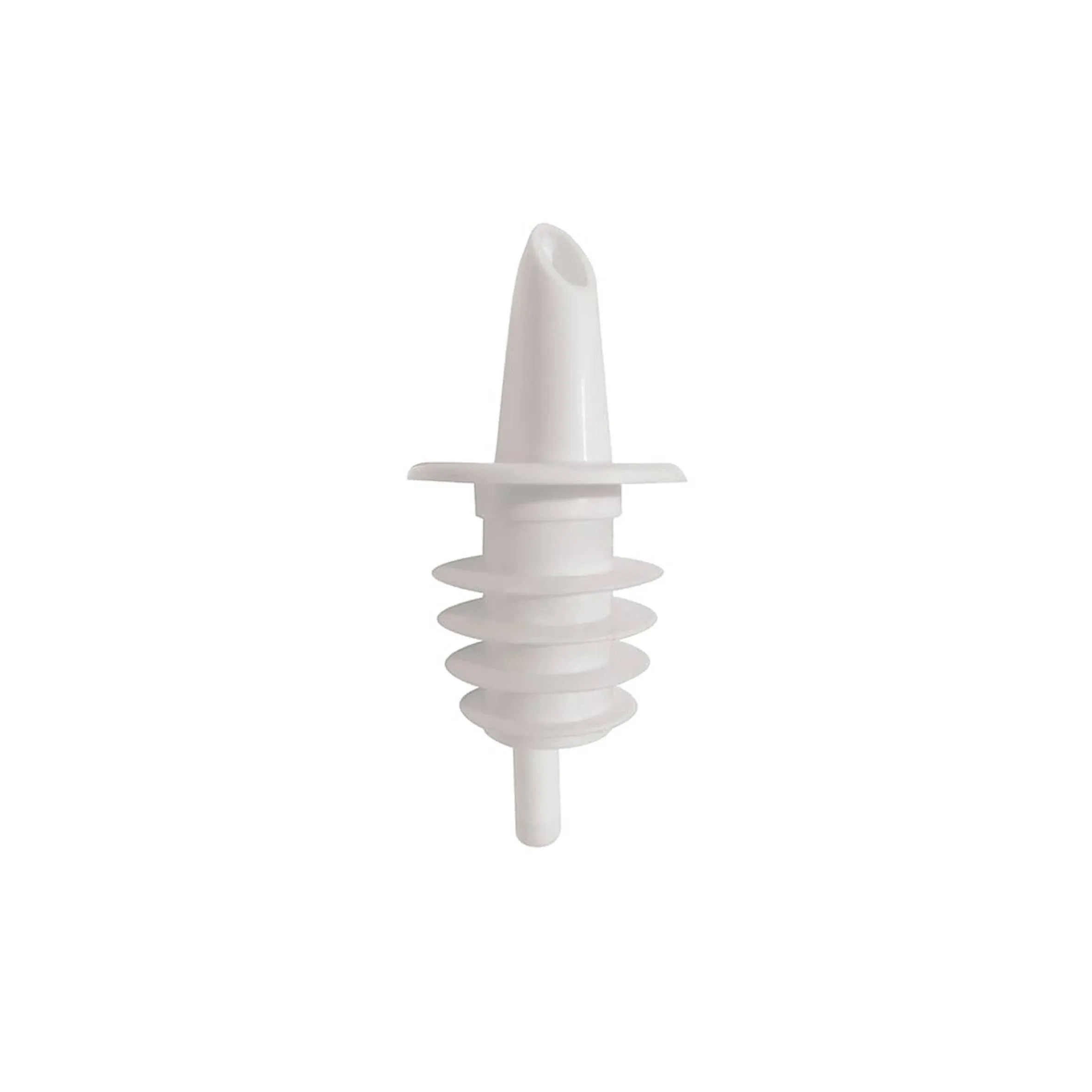 Tablecraft 35C Free Flow Pourer, Clear, 12 Per Pack, New, Economy