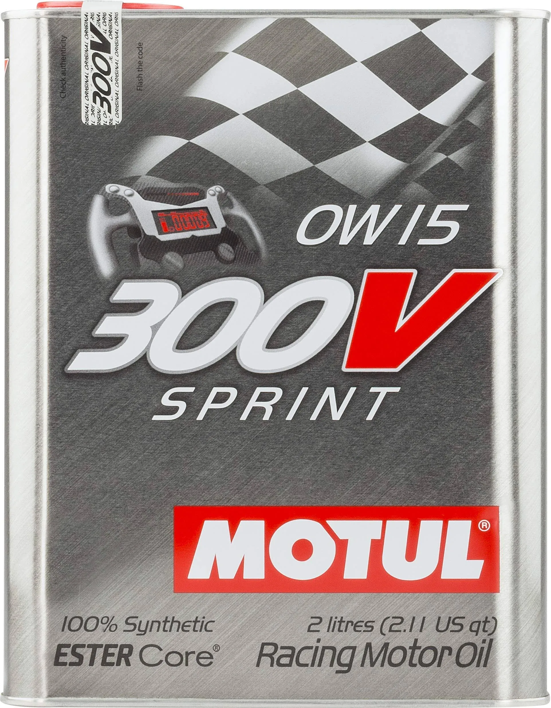 Motul 104238 300V Sprint Racing Oil 0W15 - 2L