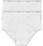 Jockey Classic Big Man Brief 2 Pack White 56