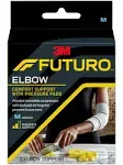 Futuro ELBOW Comfort Support with Pressure Pads, Mod Support, Medium 47862 NEW!