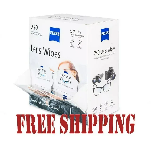 Zeiss Pre-Moistened Lens Cleaning Cloth Wipes