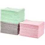 Versatile Microfiber Cleaning Cloths - Eco-Friendly, Lint-Free, Pack of 36