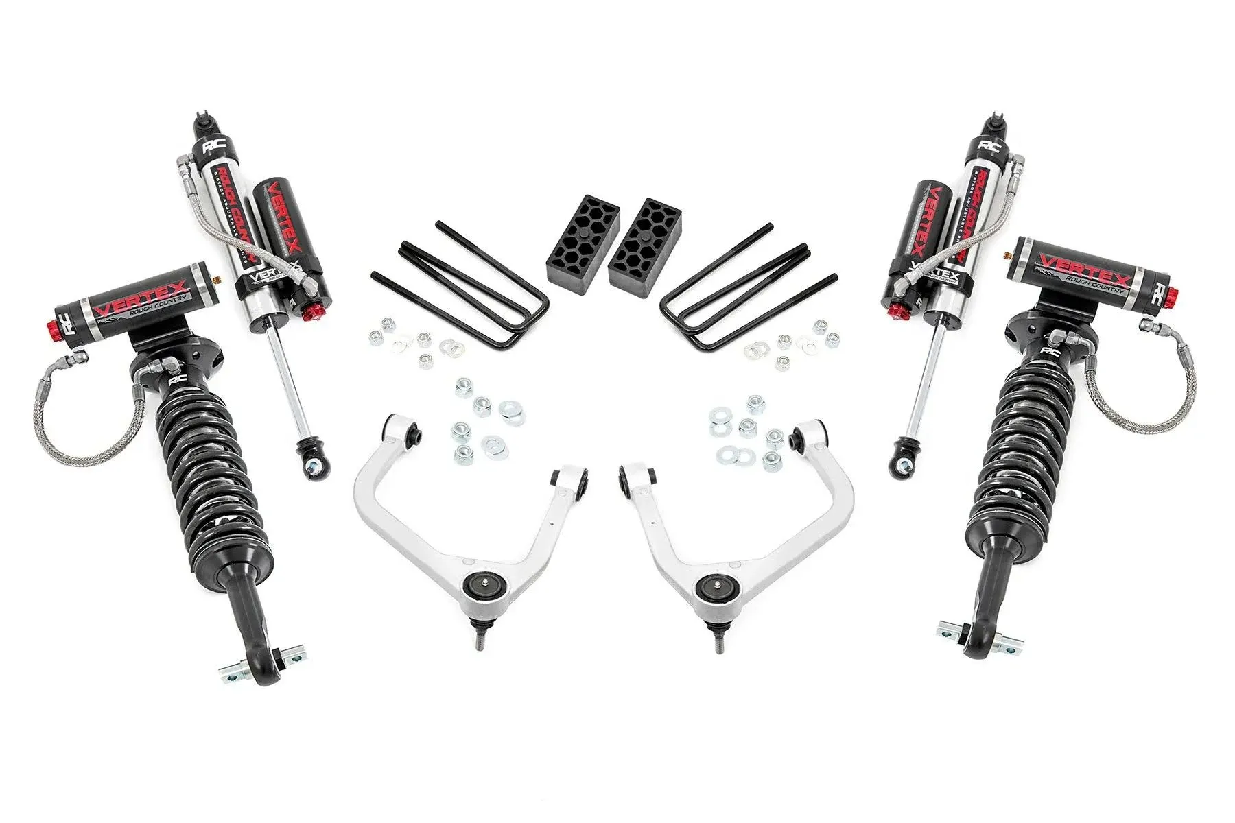 Rough Country 3.5 Inch Vertex Lift Kit for Chevy Silverado 1500 2WD/4WD (2019-2024)