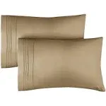 King Size Pillow Cases Set of 2 – Soft, Premium Quality Pillowcase Covers – Mach