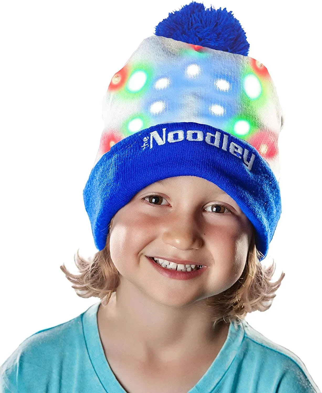 LED Flashing Light Up Beanie Hat Cool Stuff Gifts for Boys Girls Glow in The Dark ...