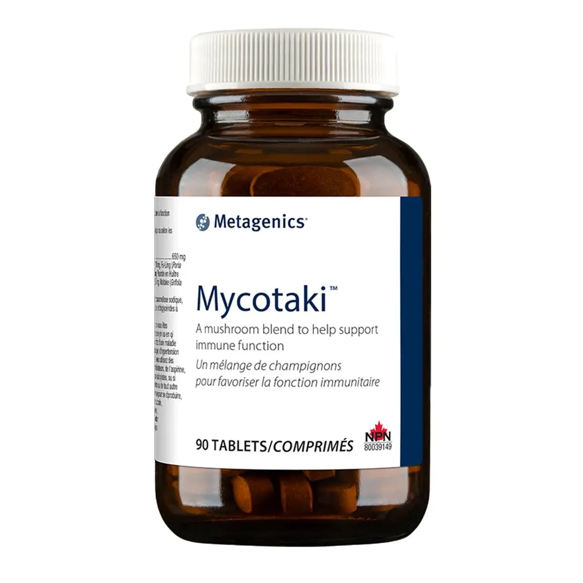 Metagenics - Mycotaki - Mushroom Supplement for Immune Support - 90 Tablets