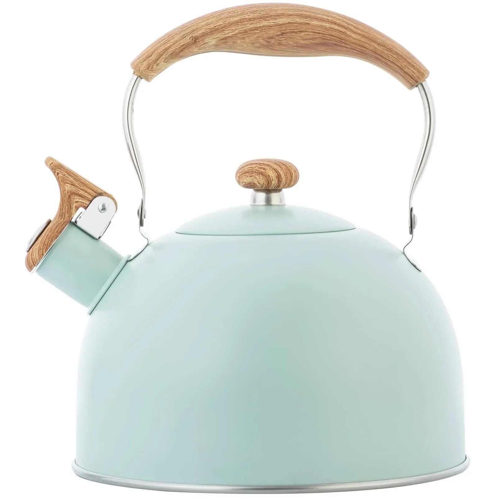  Stovetop Water Kettle Loud Whistle Tea Stainless Steel Surface Coffee