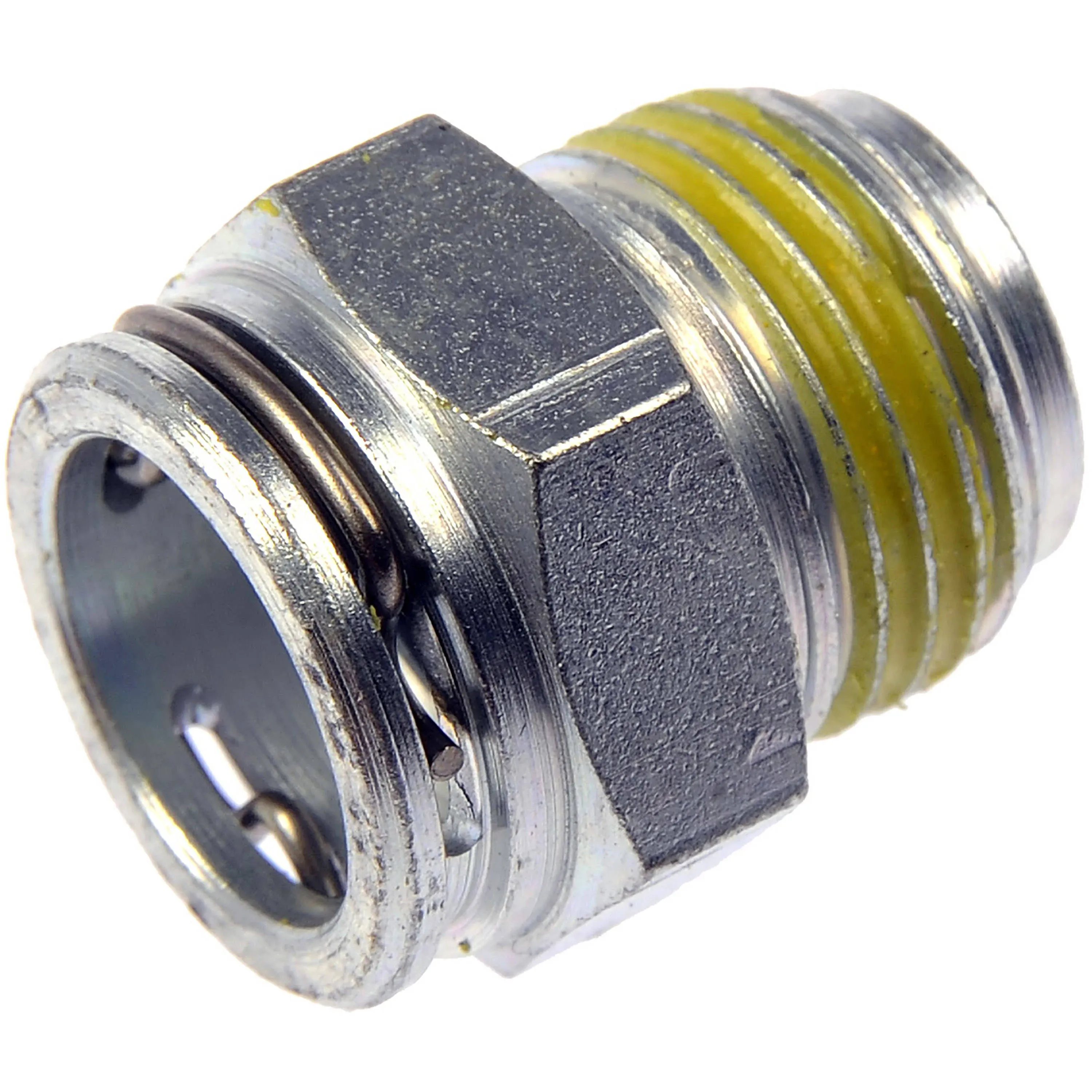 Dorman 800-605 Transmission Line Connector With 3/8 Tube X 5/8-18 In. Thread Compatible with Select Models