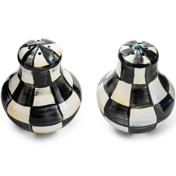 Courtly Check Two-piece Salt & Pepper Shaker Set