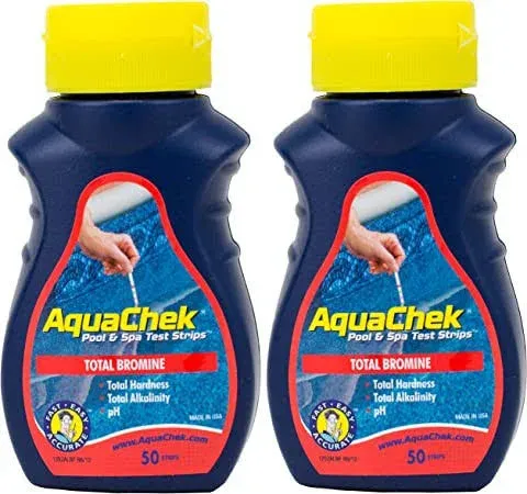 AquaChek Red 521253A Bromine Test Strips