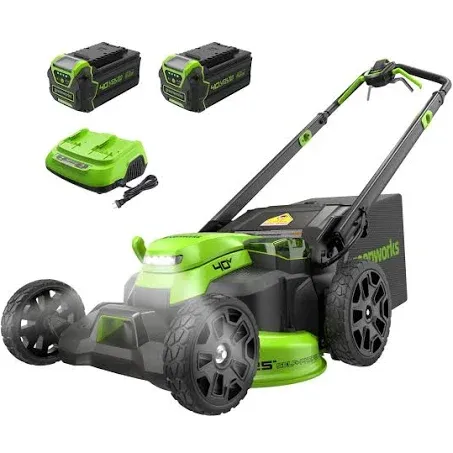 Greenworks 40V 25" Brushless Cordless Self-Propelled Lawn Mower