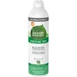 Seventh Generation Disinfectant Aerosol Spray - Eucalyptus/Spearmint/Thyme - 8 Count