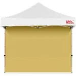 MASTERCANOPY Instant Canopy Tent Sidewall for 10x10 Pop Up Canopy, 1 Piece, Beige