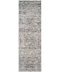 SAFAVIEH Adirondack Collection Area Rug - 10' x 14', Red & Black, Modern Abstract Design, Non-Shedding & Easy Care, Ideal for High Traffic Areas in Living Room, Bedroom (ADR117F)