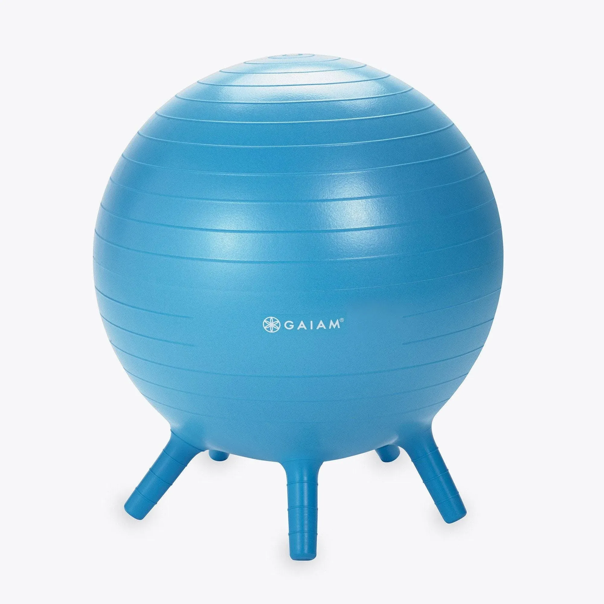 Gaiam Kids Stay-N-Play Balance Ball, Blue, 52cm