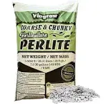 Viagrow Coarse and Chunky Perlite 29.9 Quarts, 1-Pack, White