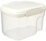 Sistema BAKE IT Food Storage Container, Food Pantry Storage Container, BPA-Free, Great for Cereal, Flour, Pasta and More, White, 1.56 L