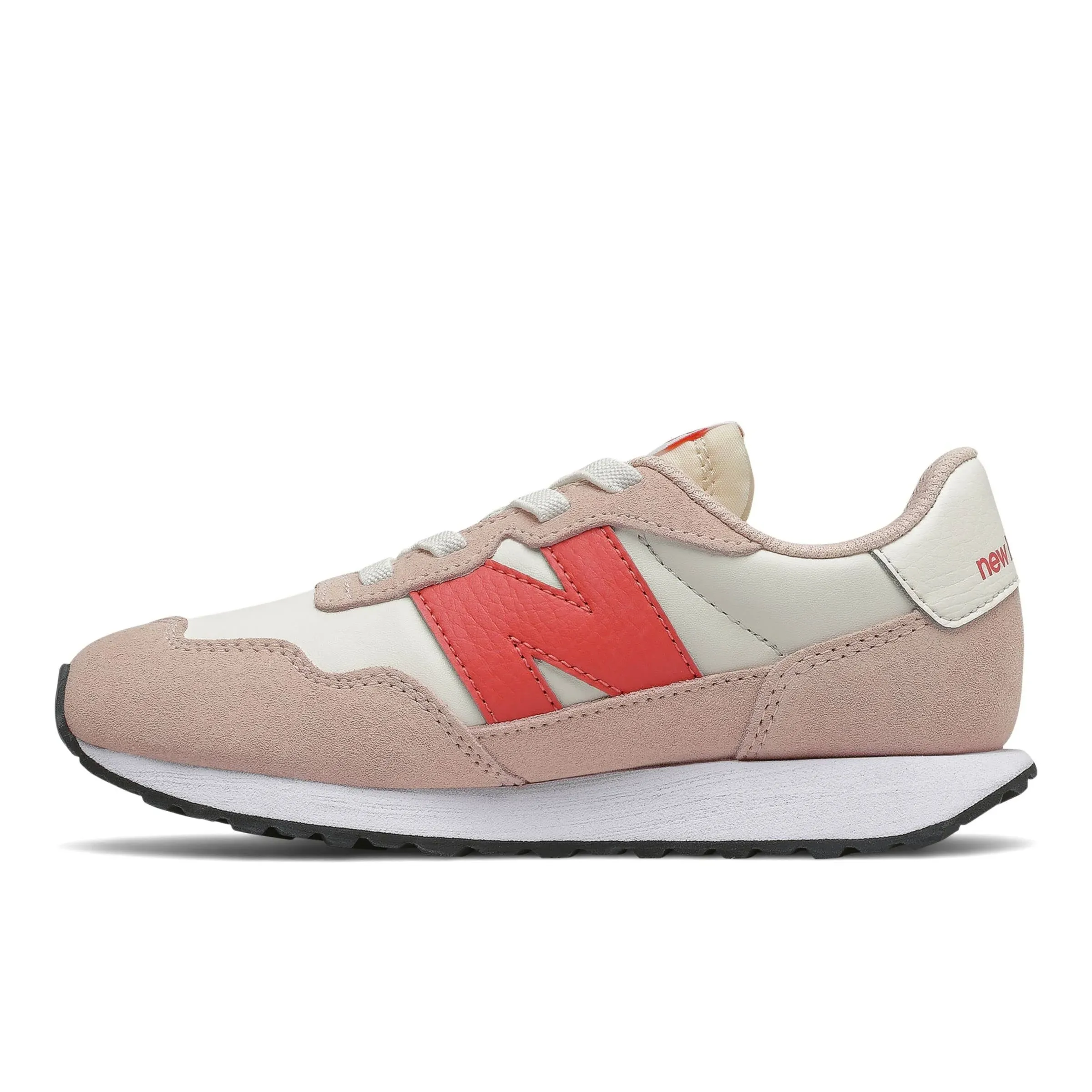 New Balance Kids' 237 Bungee - Pink/Red (Size 1)