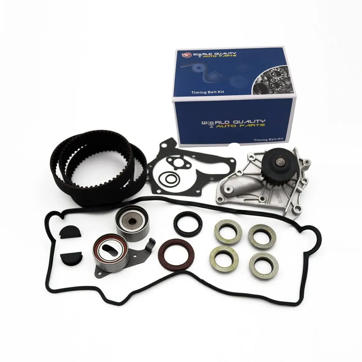 Timing Belt Kit Water Pump w/Gaskets Tensioner for 1987-2001 For Toyota Camry...