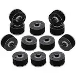 Janome Pre-Wound Plastic Bobbins - Black