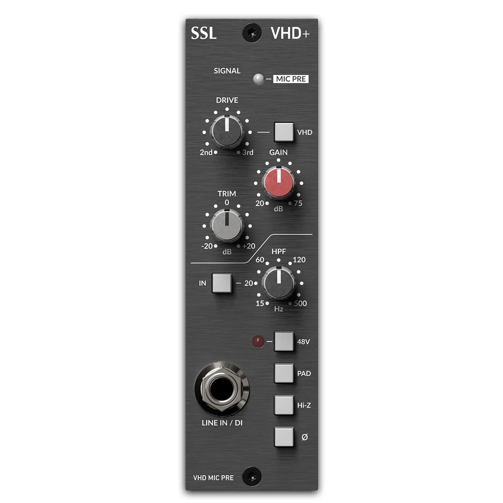 Solid State Logic SSL VHD+ 500-Series Microphone Preamp Mic Pre Module